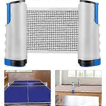 Bordtennisnet, Udtrækkeligt bordtennisnet udskiftningssæt, Justerbart net, Bærbart rejsenet, Indendørs og udendørs tilbehør LO-Ron