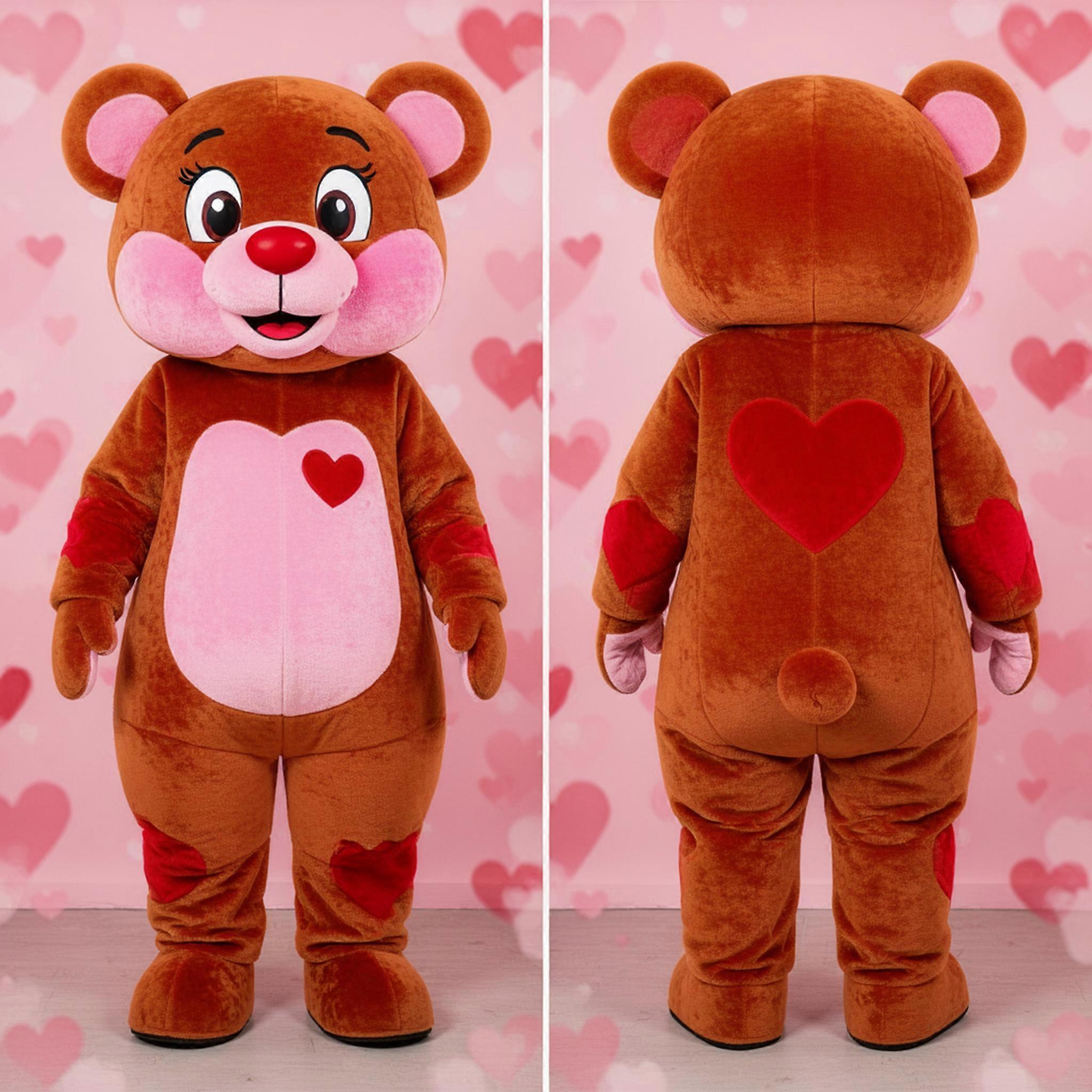 MASTICOT Rust Orange Velvety Alliance Mascot