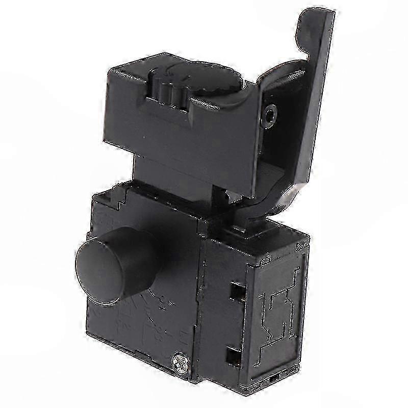 Electric Drill Speed Control Trigger Switch 6A 250V Lock-On SPST Replacement Part