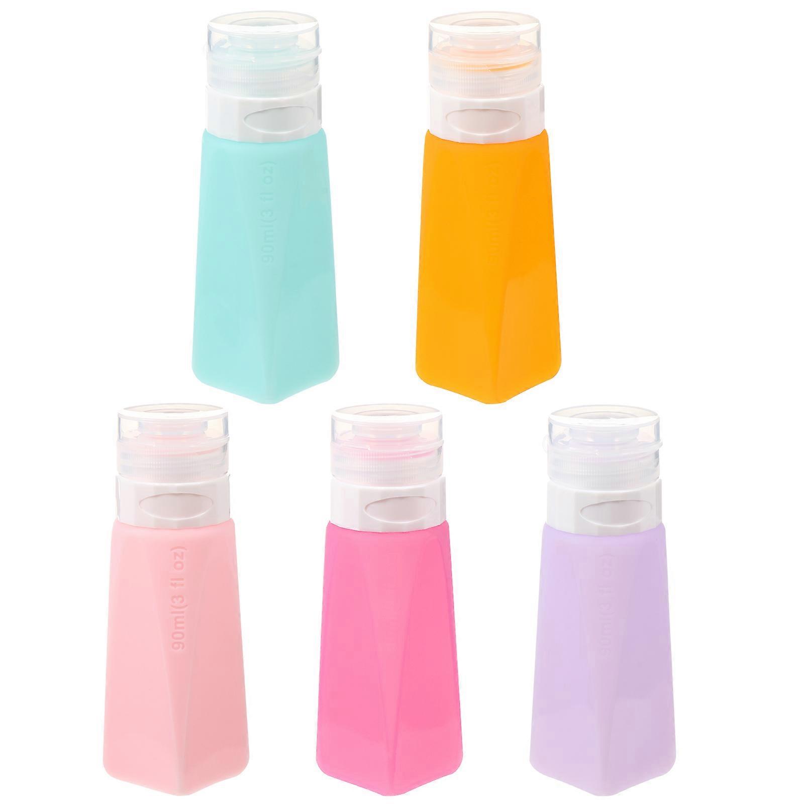 Portable Empty Bottles Lotion Containers for Storage 10Pcs Assorted Color