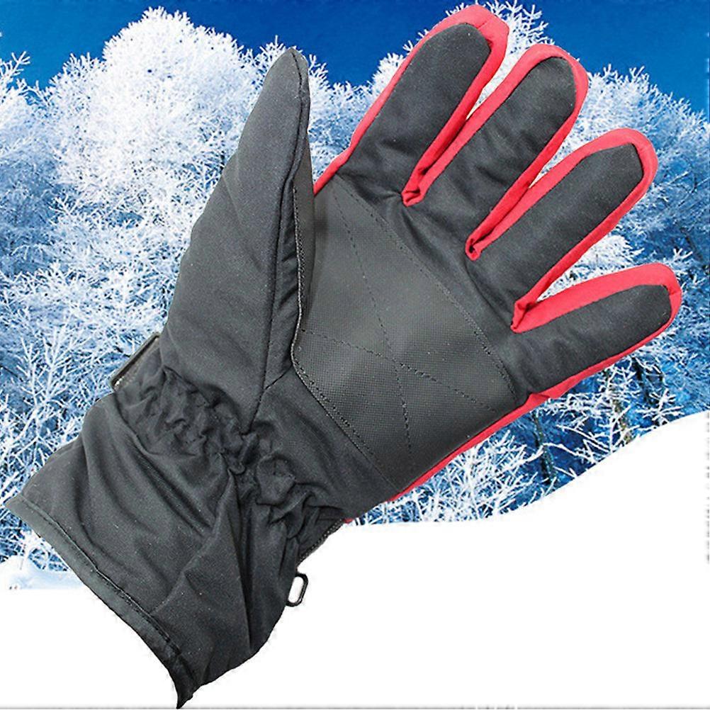 Guanti da sci da uomo, antivento, invernali, per snowboard e sci