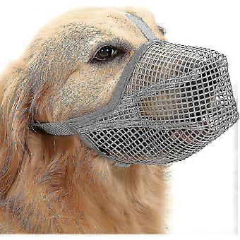 Muselière respirante entièrement couverte pour chien