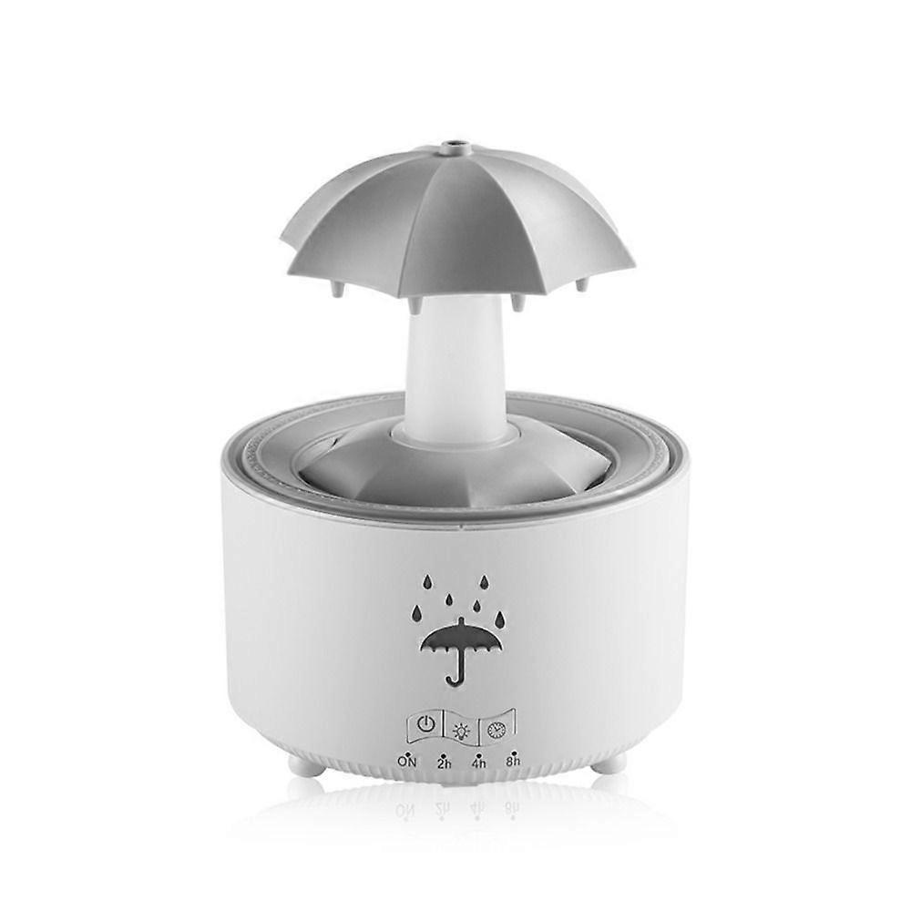 USB V88 Rain Cloud Humidifier with Front Controls Remote and Colour-Changing Light