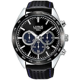LORUS sport man Quartz analog man Watch med koskind armbånd RT309GX9