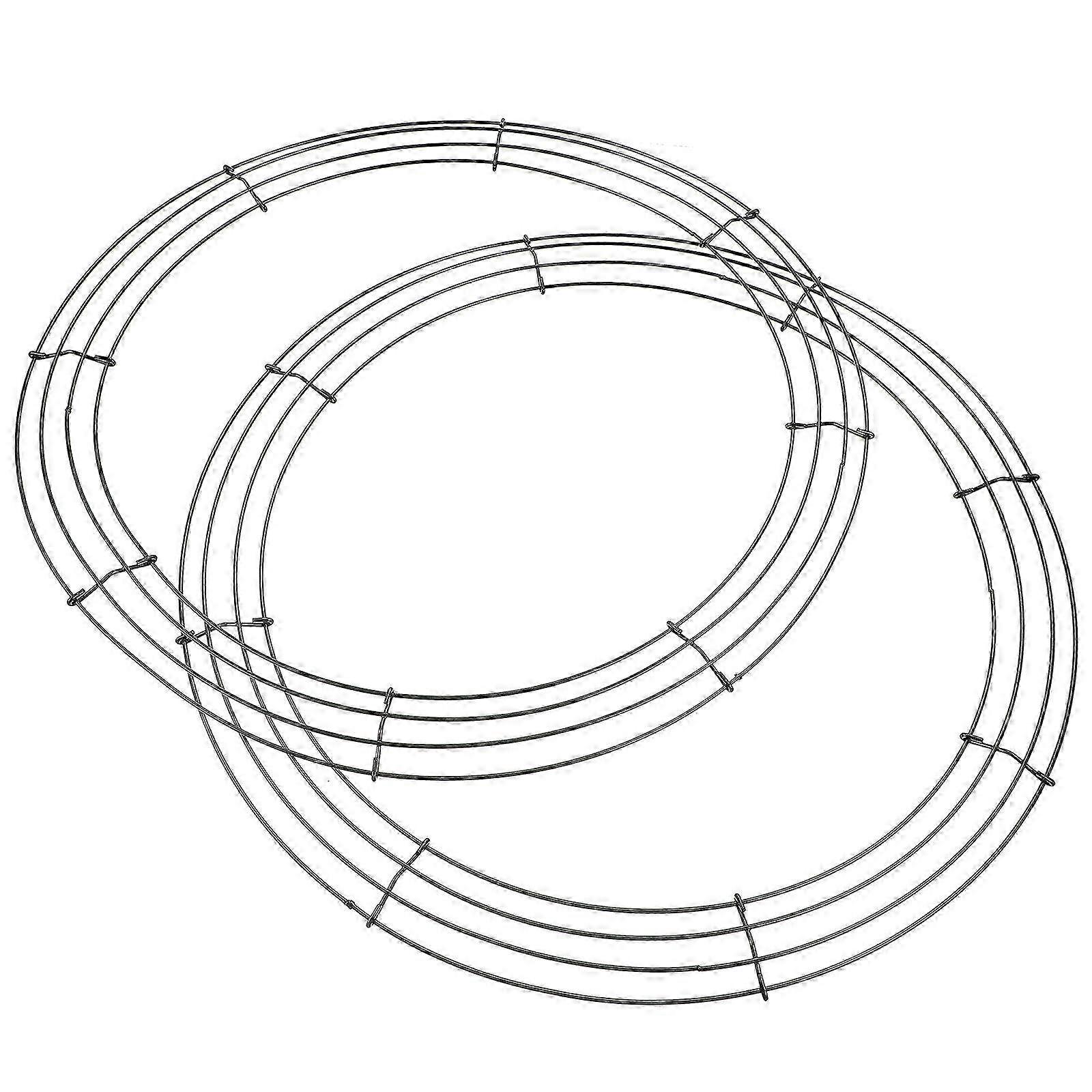 Round Metal Wreath Making Ring