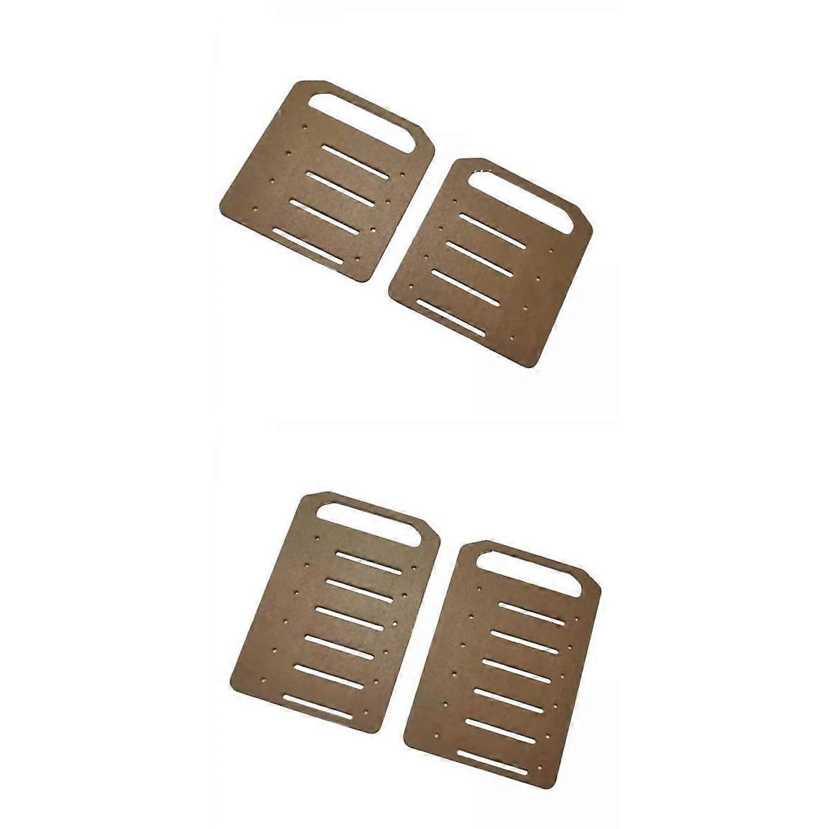 2 Set DIY Acrylic Stacking 3.5inch Bracket Organizer Box SSD