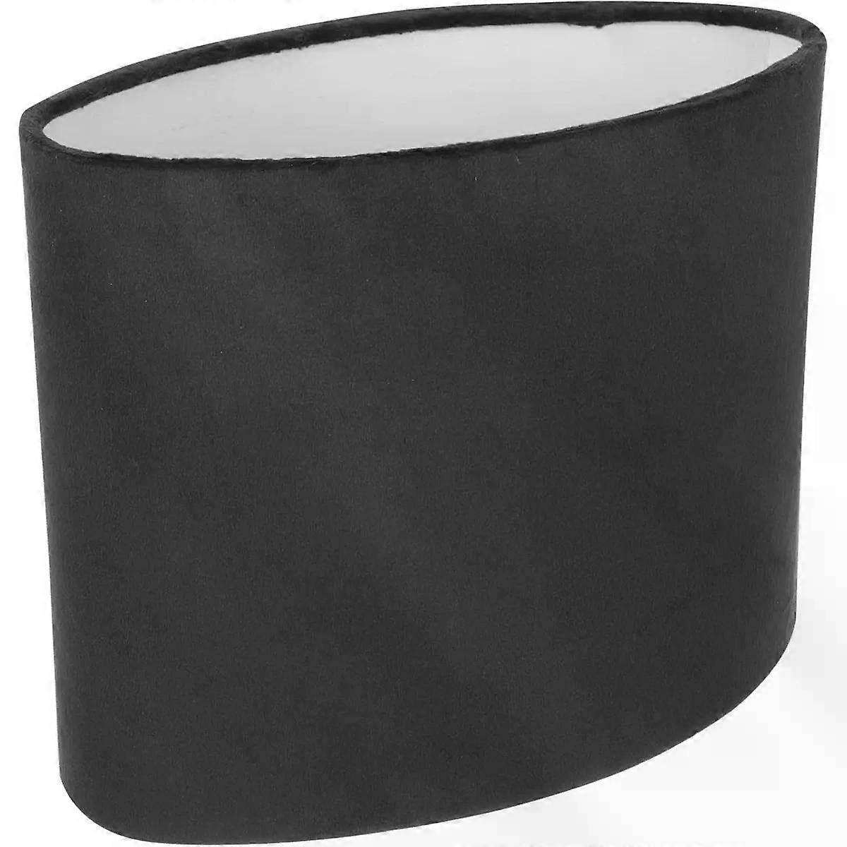 Black Fabric Replacement Lampshade E27 E14 for Table and Floor Lamps