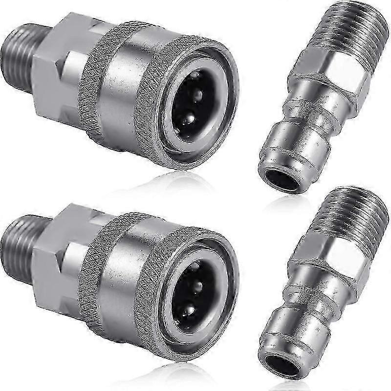 1/4 NPT Stainless Quick Coupler Heavy Duty