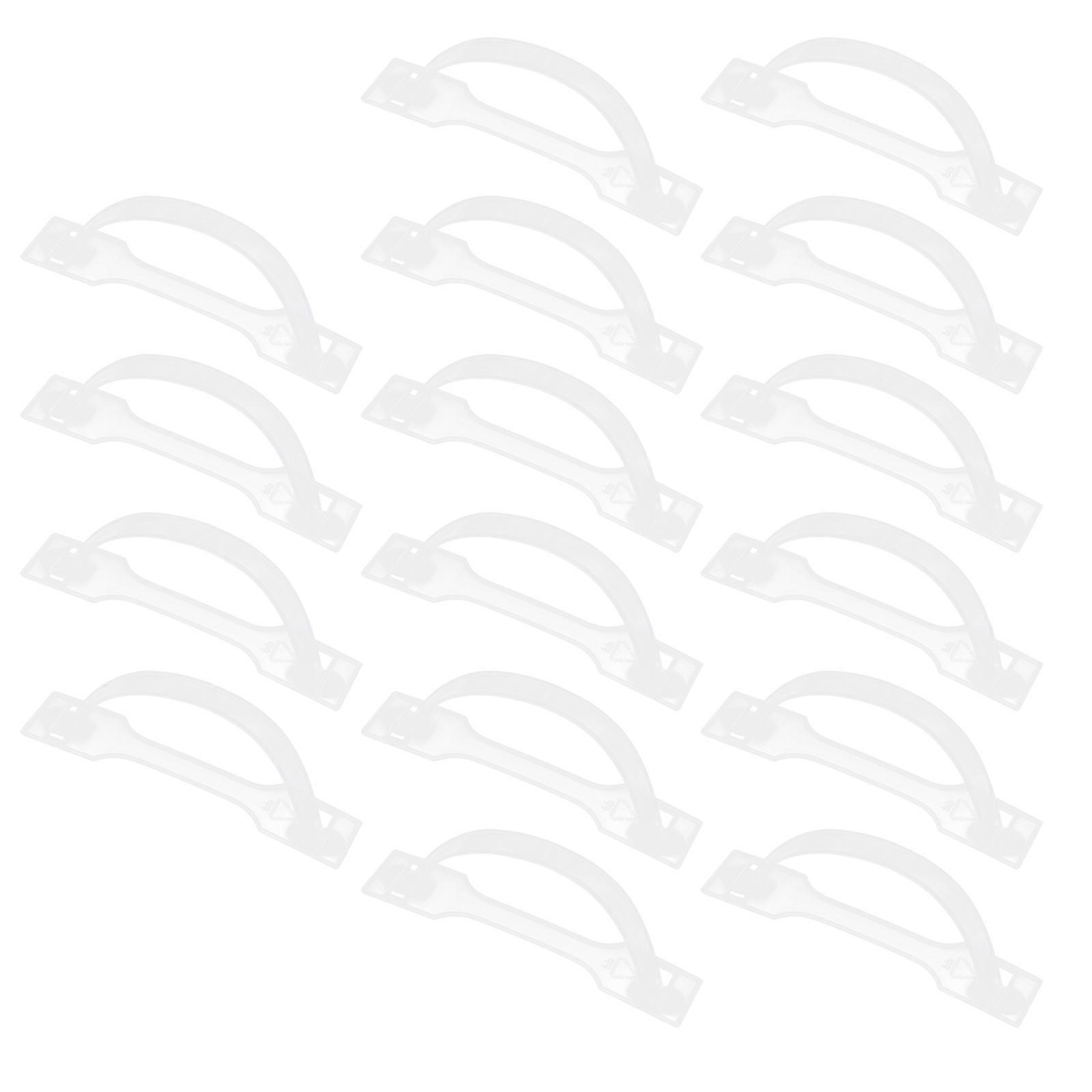Egg Cake Box Handle compatible with Plastic Handles with 100Sets Paper Box Accessories