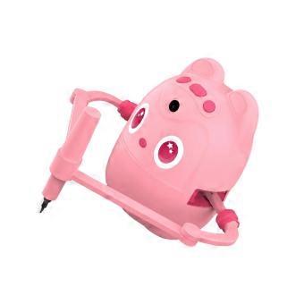 Tracing Robot with Pen-Holding Arm and ABS Construction for Kids to Copy or Color Picture Outlines During Family Art  Pink