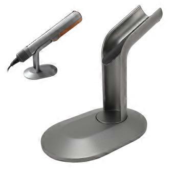 Hair Dryer Stand and Straightener Holder for Airstrait HT01, Metal Organizer with AntiSlip Base, Silver Gray