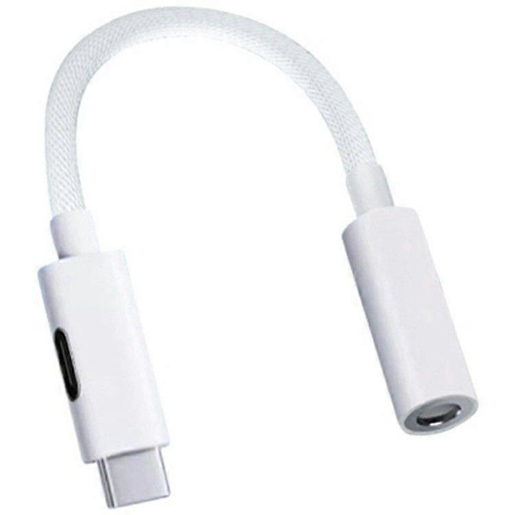 Type-C to 8 Pin + 3.5mm Audio Adapter