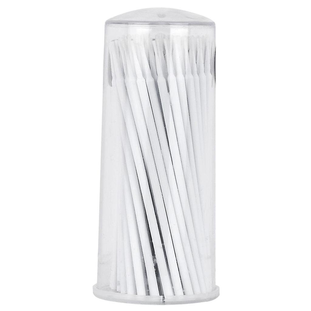 100pcs Micro Brushes Swabs Tattoo Microblading Disposable Applicator White