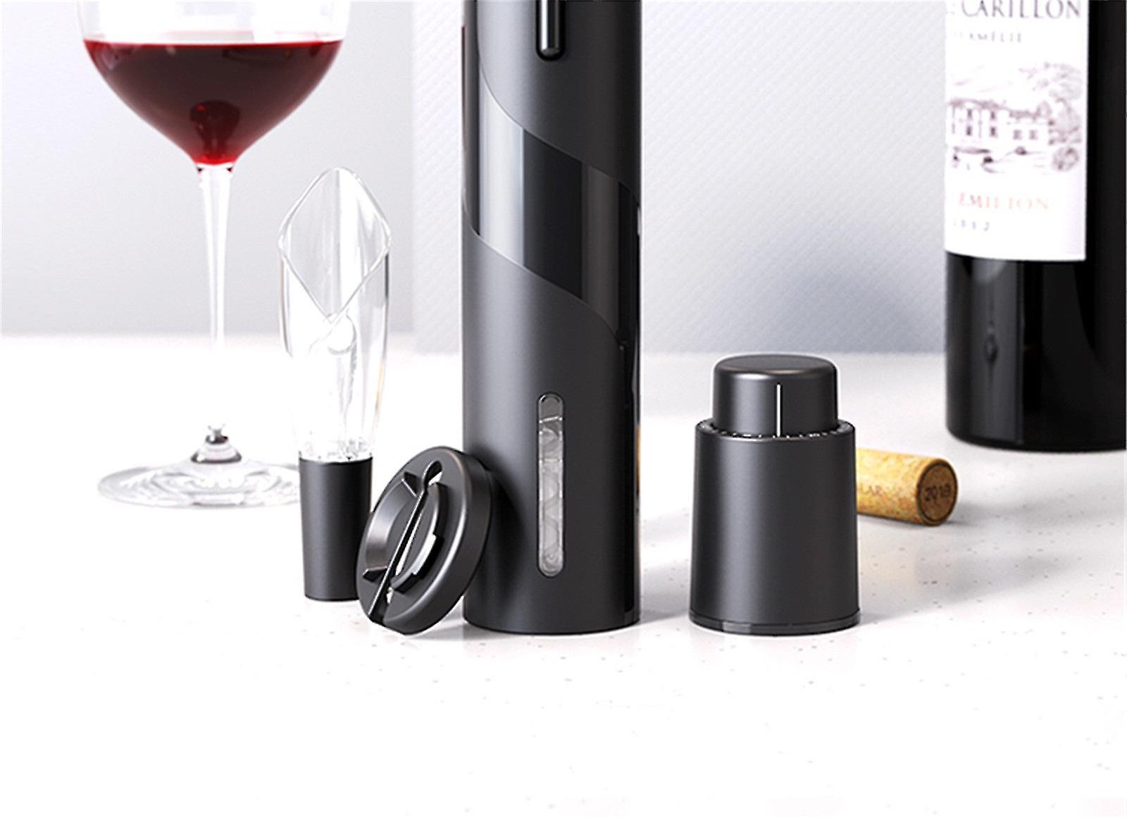 Electric Bottle Opener, Bottle Opener, Cordless Wine Bottle Opener Set, With Al