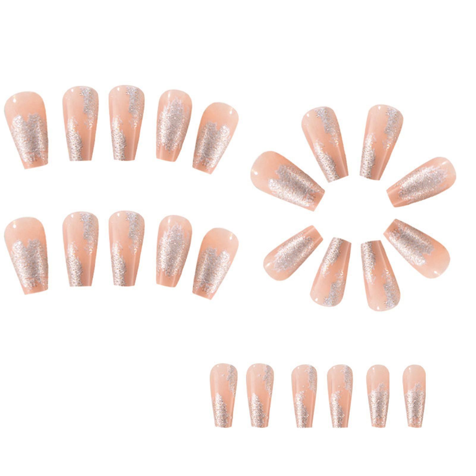 Creative Pink Press-on Nails Popular Durable Press-on Nail For Finger Nail Diy At Home