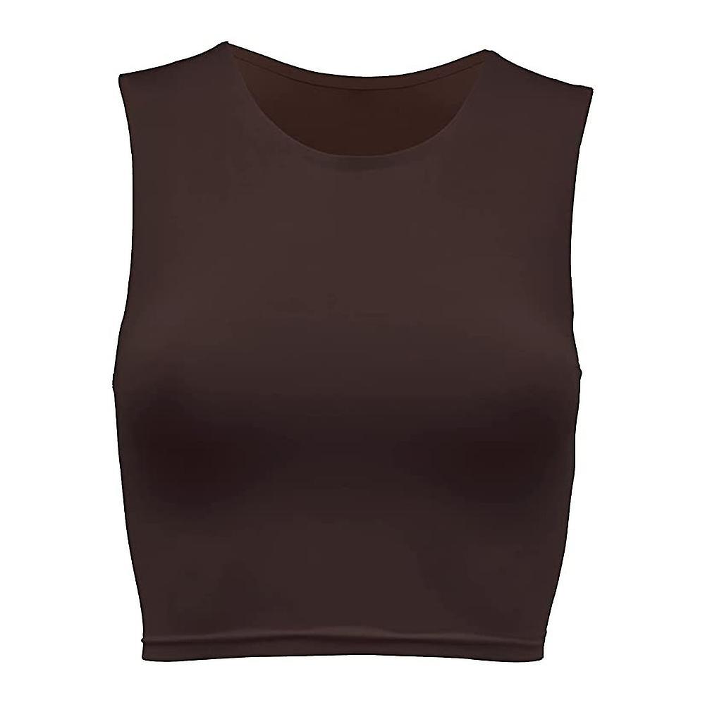 Yoga Vest Sports Bra High Support Push-up Crop Top Women Elastic Underwear