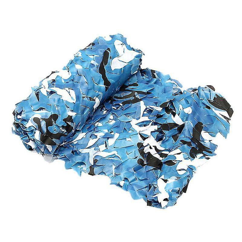 Blue Camouflage Camping Net