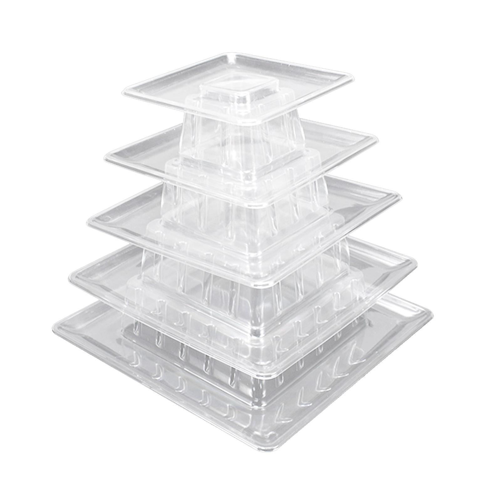 Plastic Macaron Tower Stand Fondant Cake Stand Wedding Cake Decorating Tool
