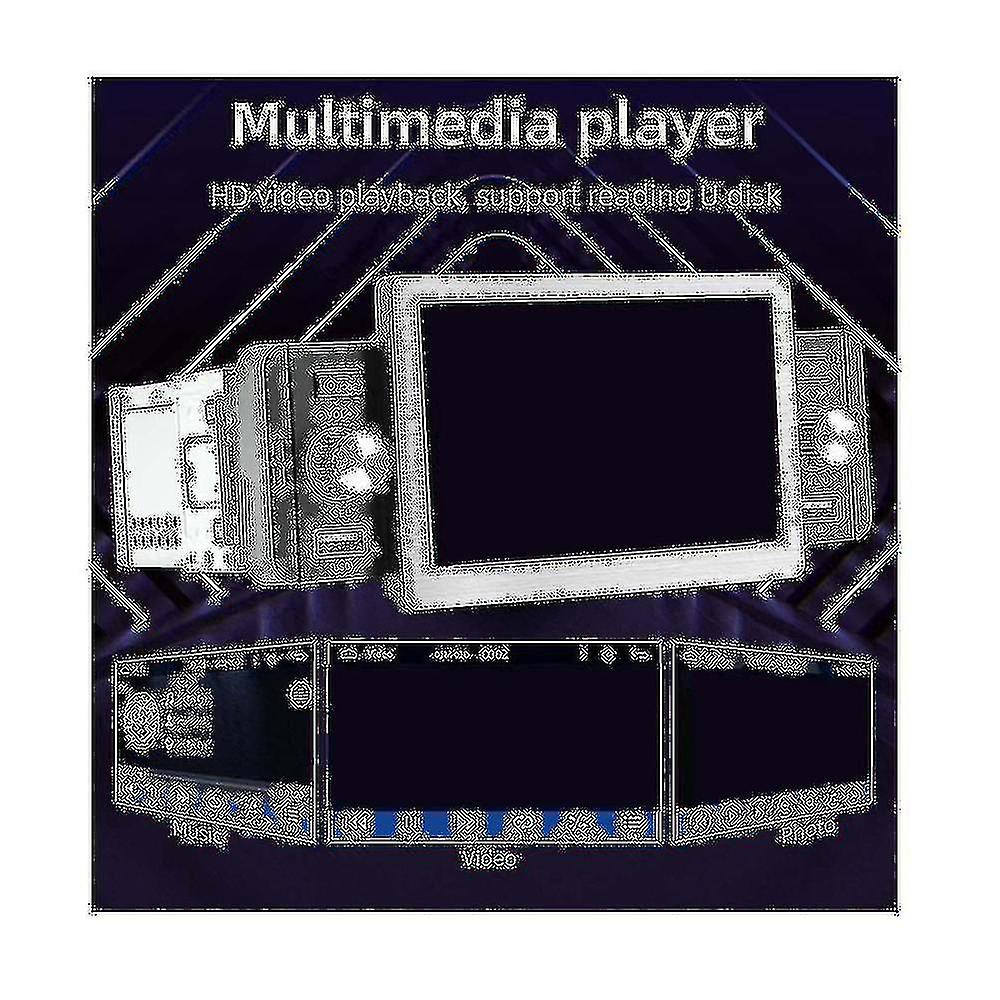 5-Zoll-Auto-Touchscreen Drahtloses Carplay Android Auto Auto Tragbares Radio Bluetooth Mp5 FM Empfänger T