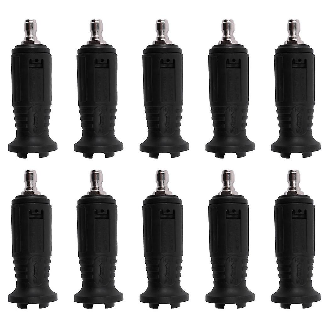 10x Auto Tool Adjustable High Pressure Washer Nozzle Tips,variable Spray Pattern, 1/4inch Quick Con