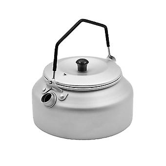 Outdoor Aluminium Picknick Lichtgewicht Theepot Toerisme Camping Kampvuur Kookgerei Koffiepot 0.8l