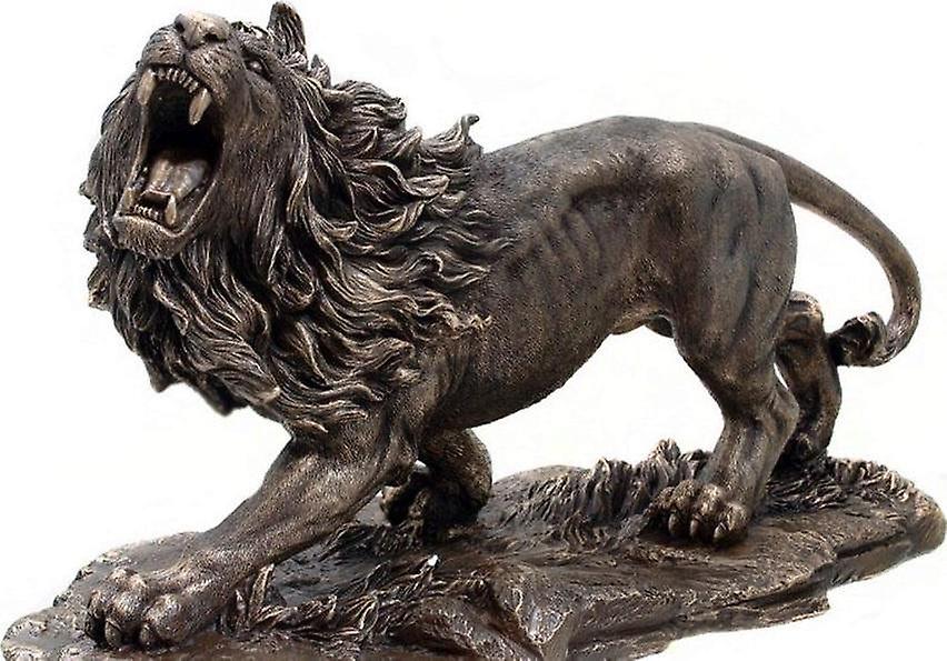 Large Lion Figurine By Allianceinteriorsltd