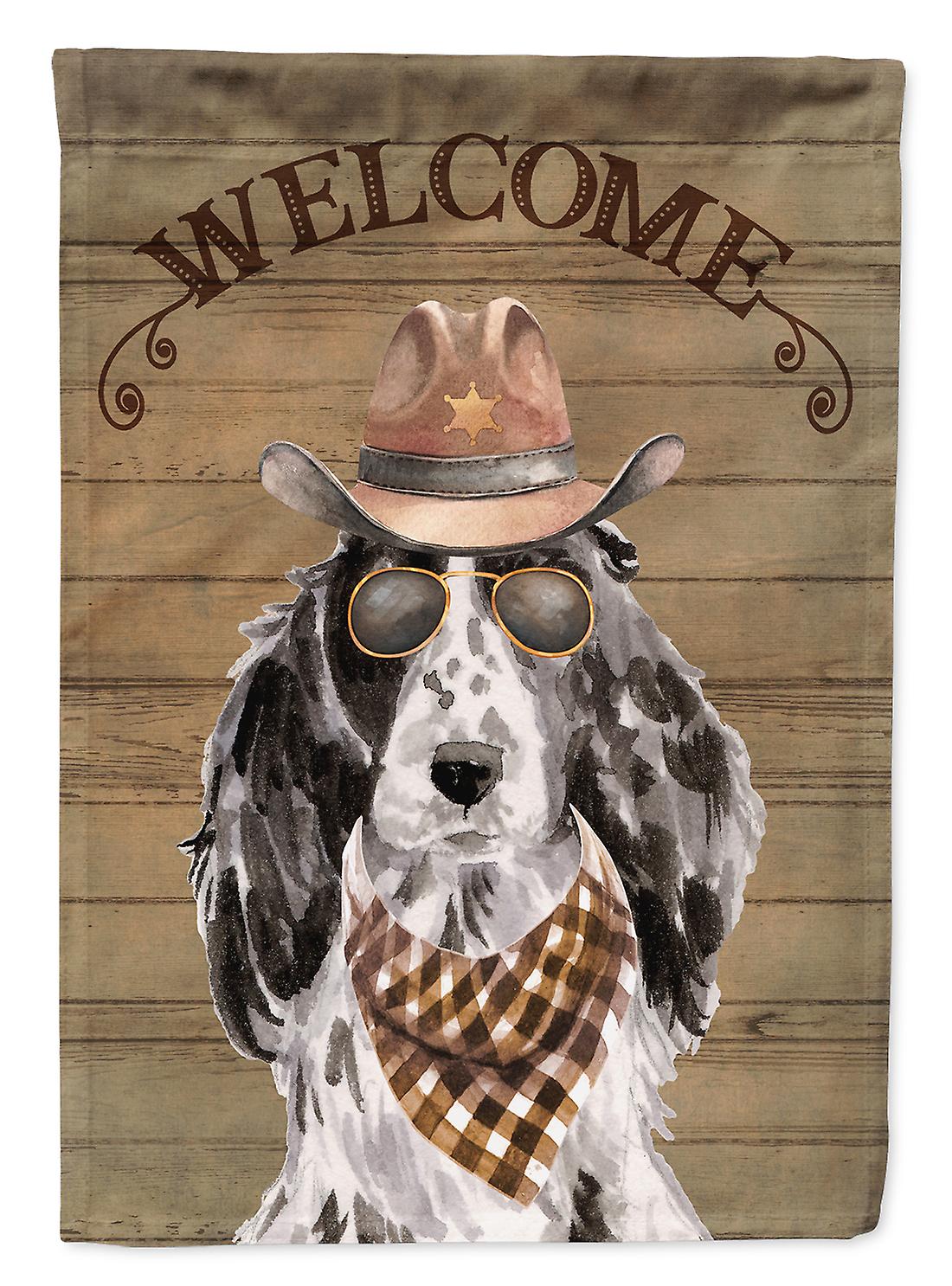 Caroline's Treasures BB9793GF Cocker Spaniel Love Flag - Bandiera