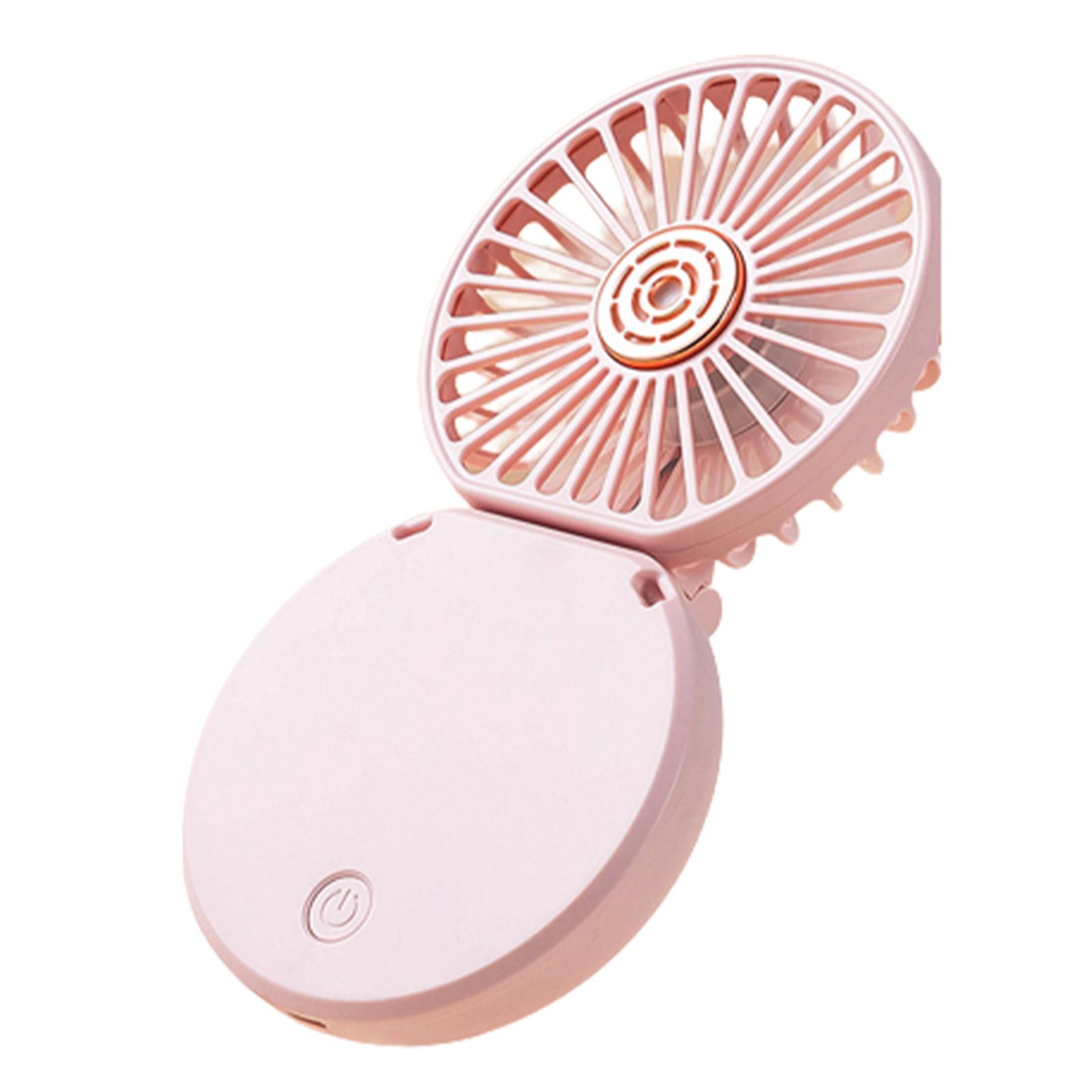 Folding Fan Neck Hanging Fan Summer Cooling Fan Electric Fan For Daily Work Study Travel