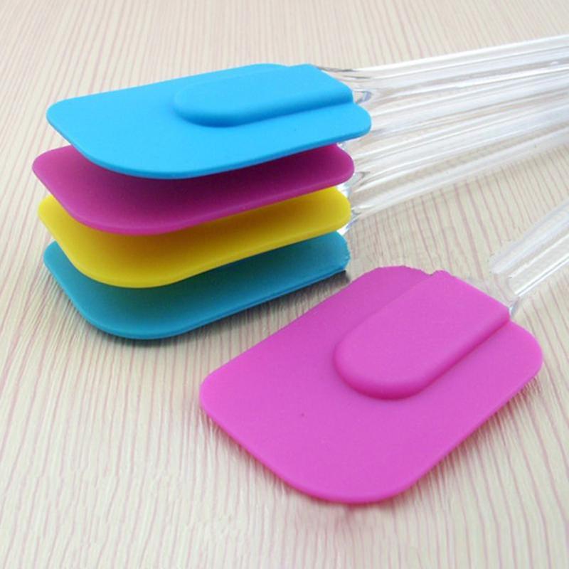 Heat Resistant Silicone Cake Baking Butter Spatula Mixing Scraper Kitchen Tool