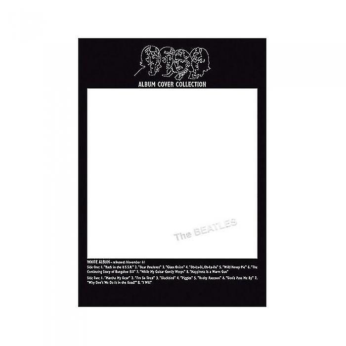 The Beatles White Album Postcard