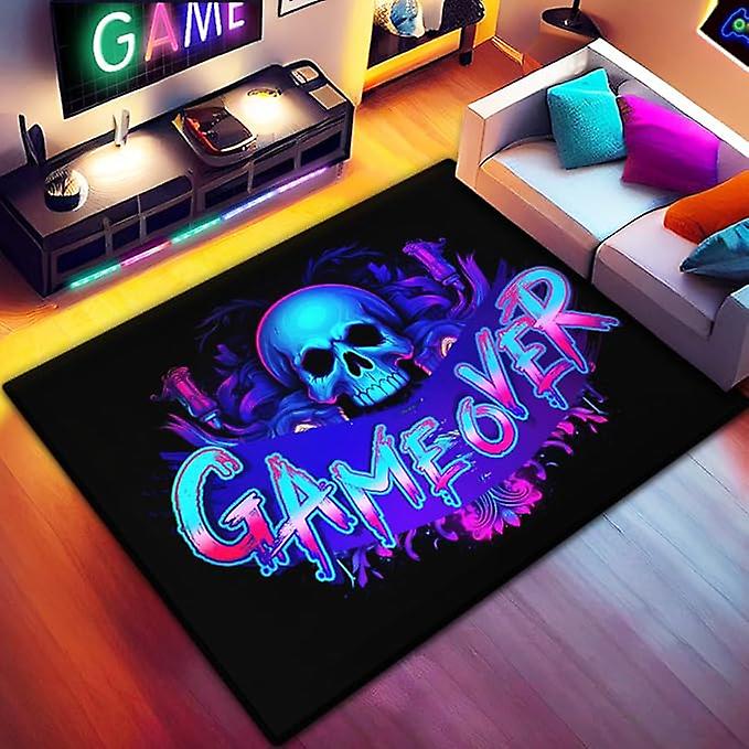 Area di gioco Tappeti per ragazzi Cool Game Style Camera da letto Gamer Tappeto Boys Room Decor Video Games Camera da letto Tappeto per adolescenti