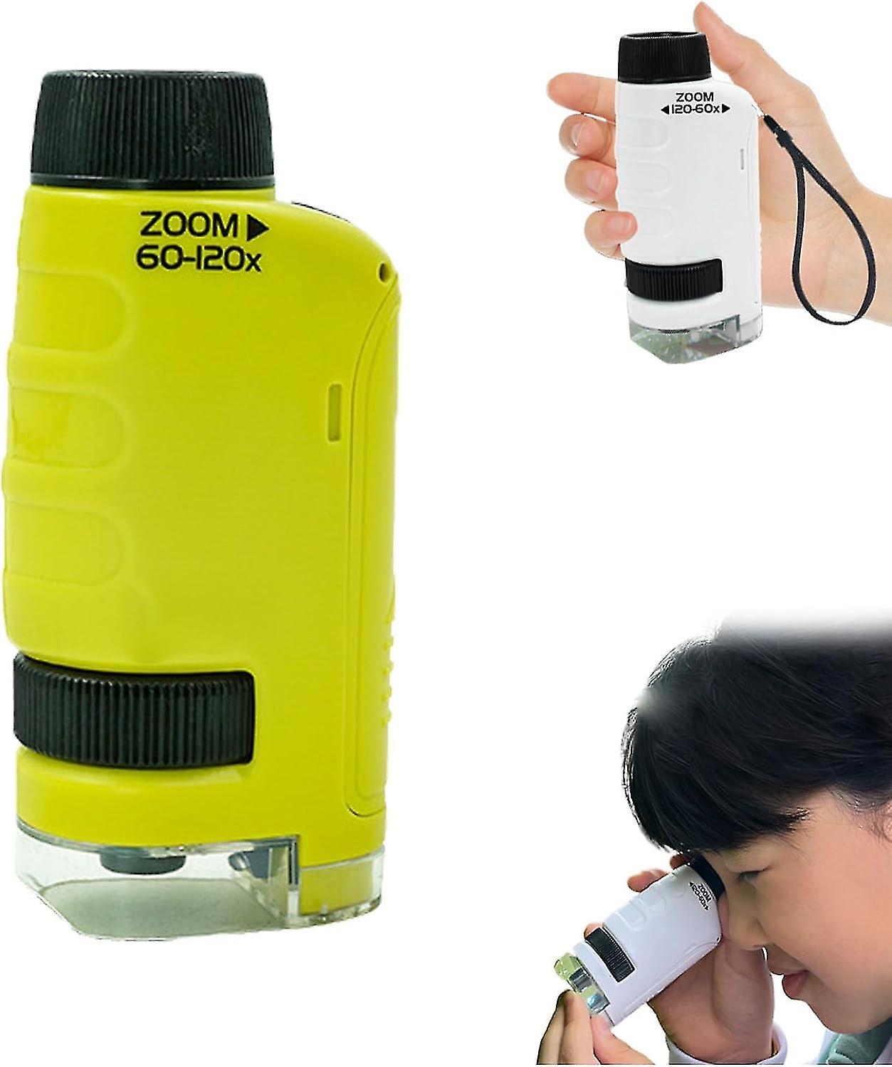 Minilabsters Miniscope Kids, Mini Labsters Portable Microscope, The Miniscope, Portable Handheld Pocket Microscope For Scientific Experiment
