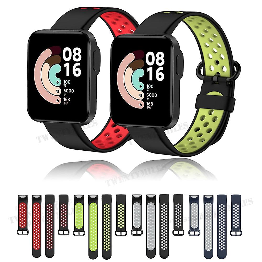 Csere sportszíj Xiaomi Mi Watch Lite szíjhoz szilikon lélegző óraszíjak Mi Watch Lite óraszíj karkötőhöz