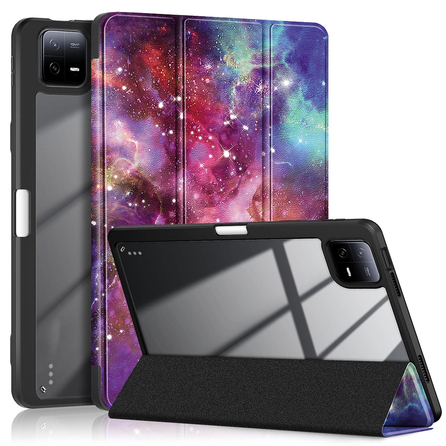 3-Fold Painted Tablet Case For Xiaomi Pad 6 / 6 Pro