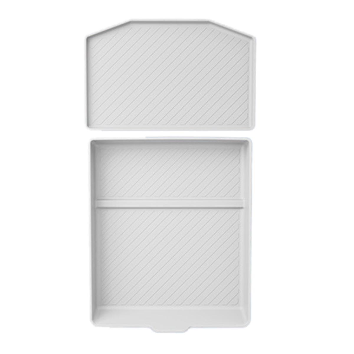For + New Model3 Central Control Silicone Pad Storage Box Center Bottom Silicone Pad for New Model3