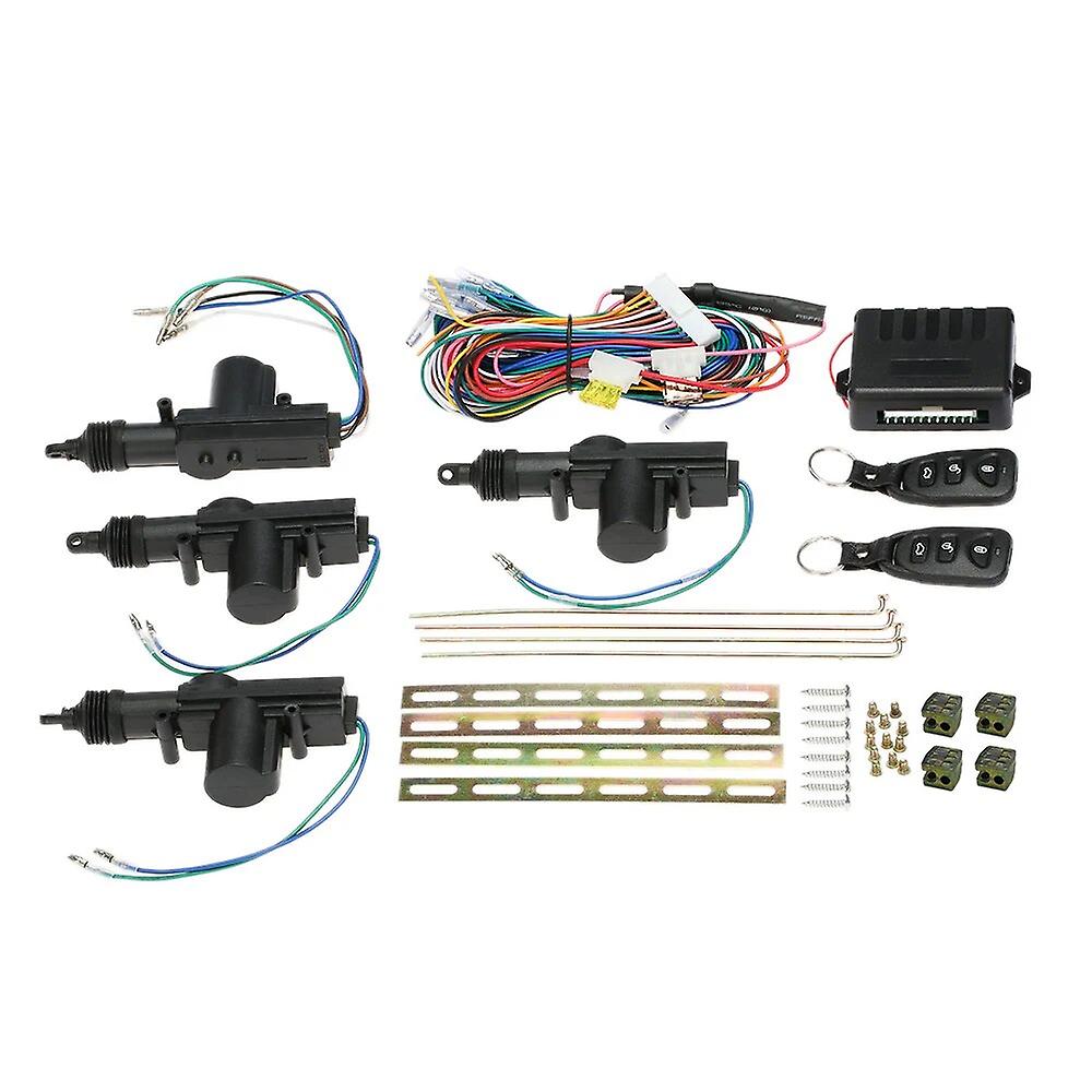 Starline Car Central Locking Door Lock Auto Keyless Entry System Trunk Release Button Remote Control Security Alarms System