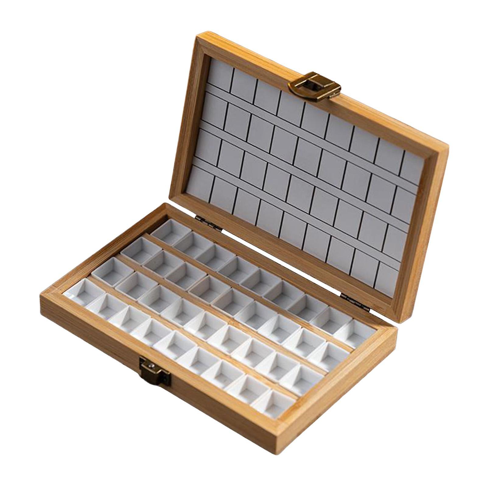 Empty Watercolor Palette Portable Paint Pallet for Artists Painters Students