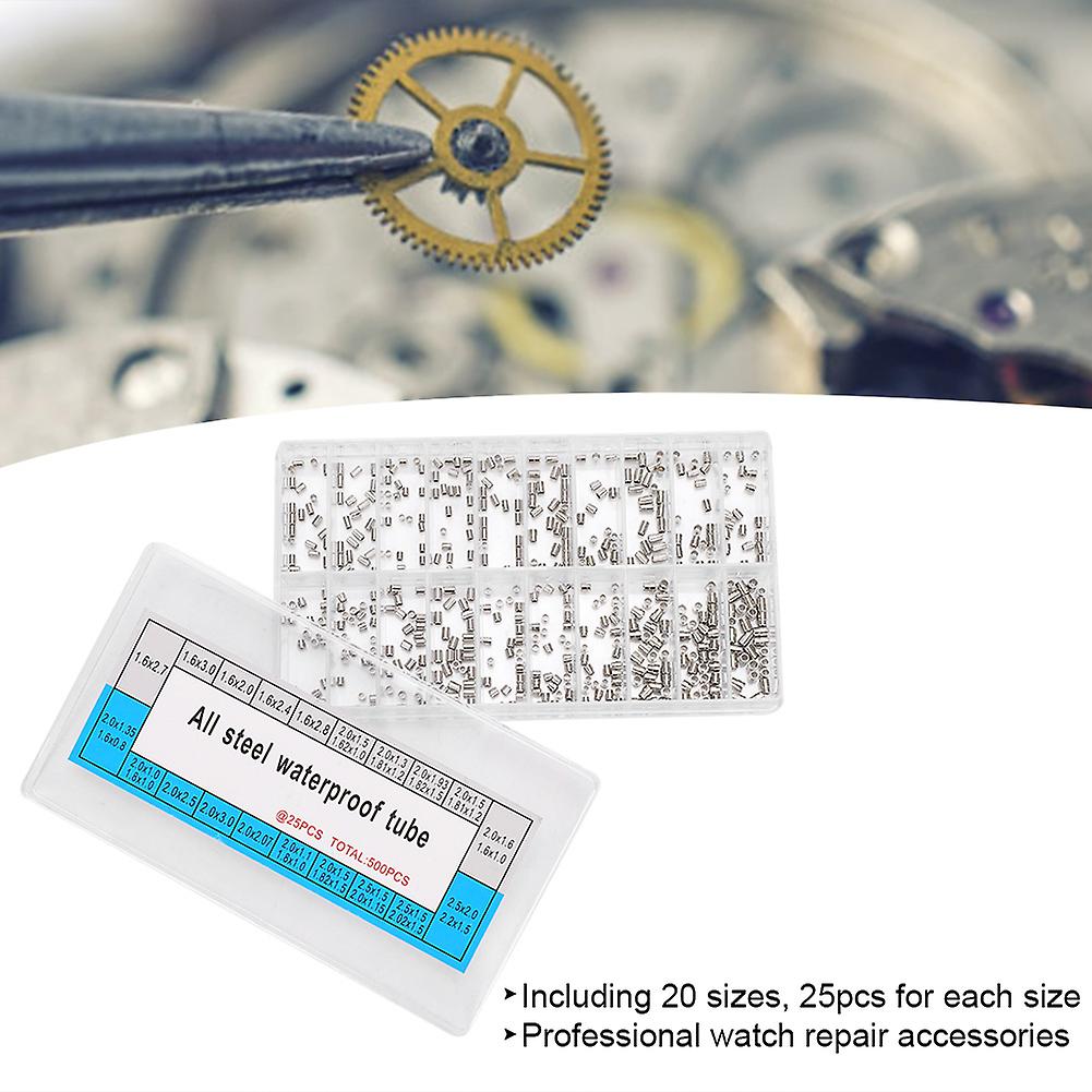 Watch Case Tubes Replacement Spare Parts Accessory Watch Repairing Tool Kit