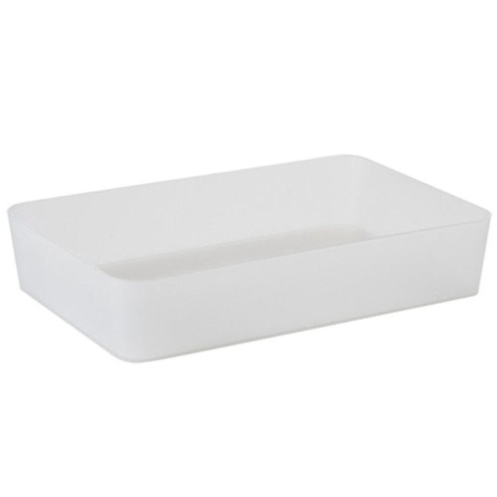 Multifunction Storage Box Organizer Lightweight Storage Basket for Home Dormitory (Square)