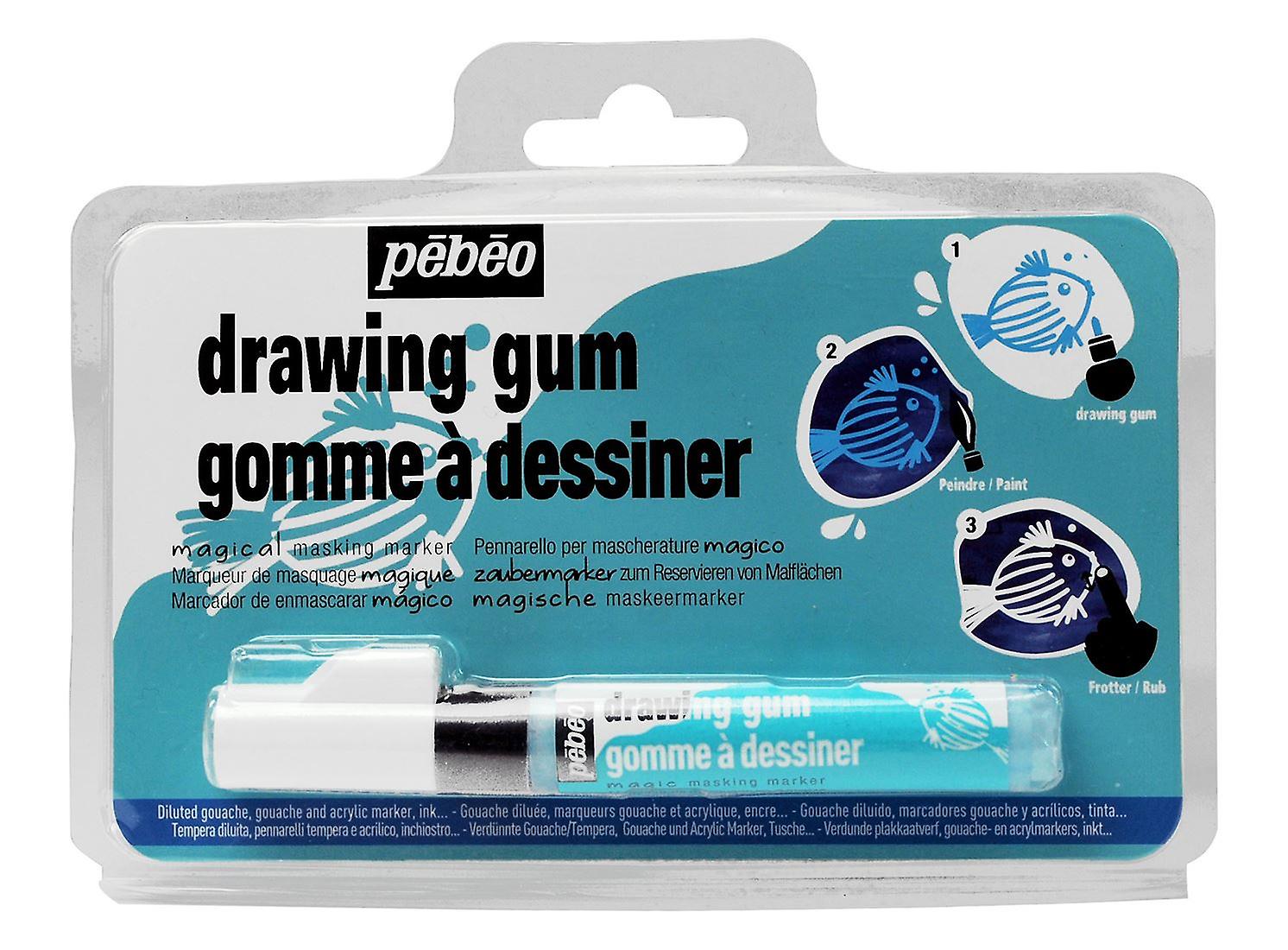 Pebeo Drawing Gum Marker Magic Masking Marker