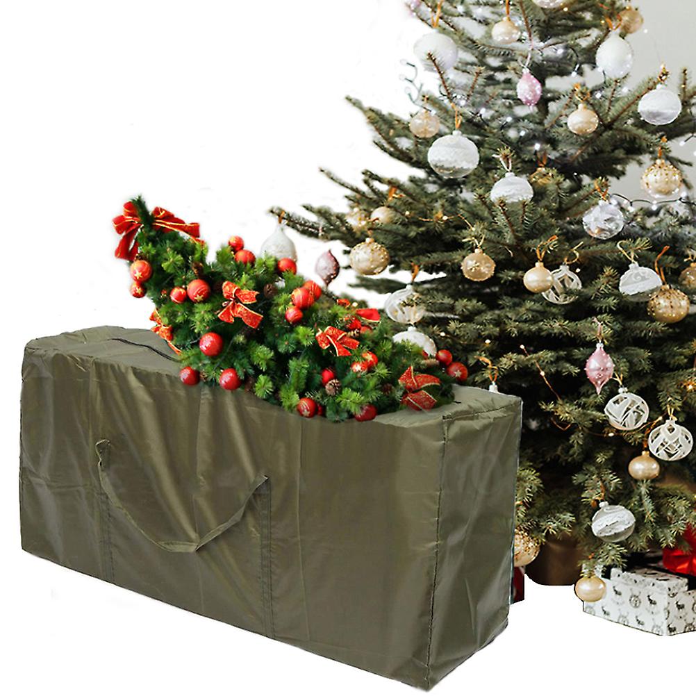 Artificial Christmas Tree Storage Bag with Handles and Zipper Waterproof Christmas Tree Storage Bag