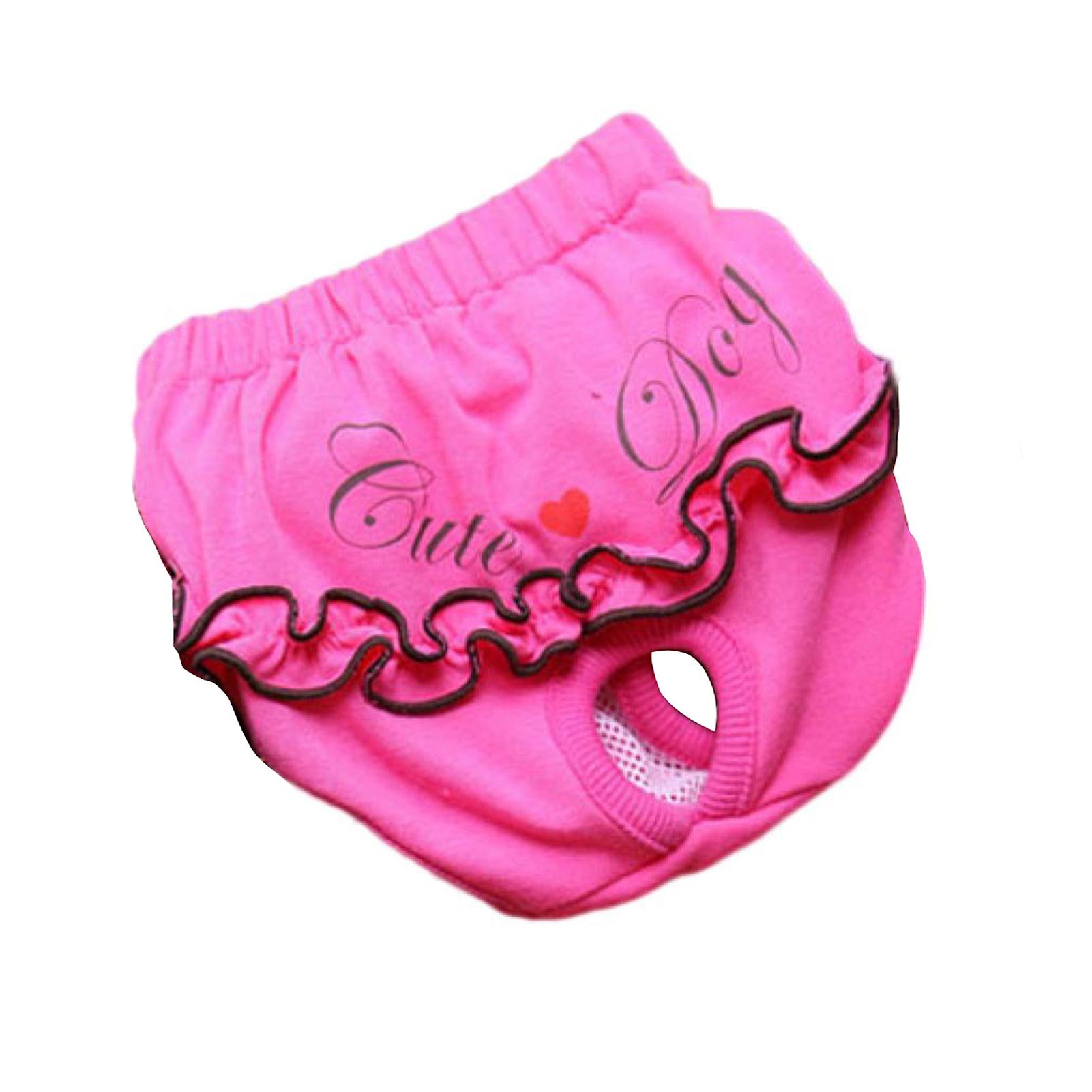 Pet Physiological Pants Soft Comfortable Breathable Cotton Pet Diaper Dog Sanitary Shorts Panties Pet Supplies