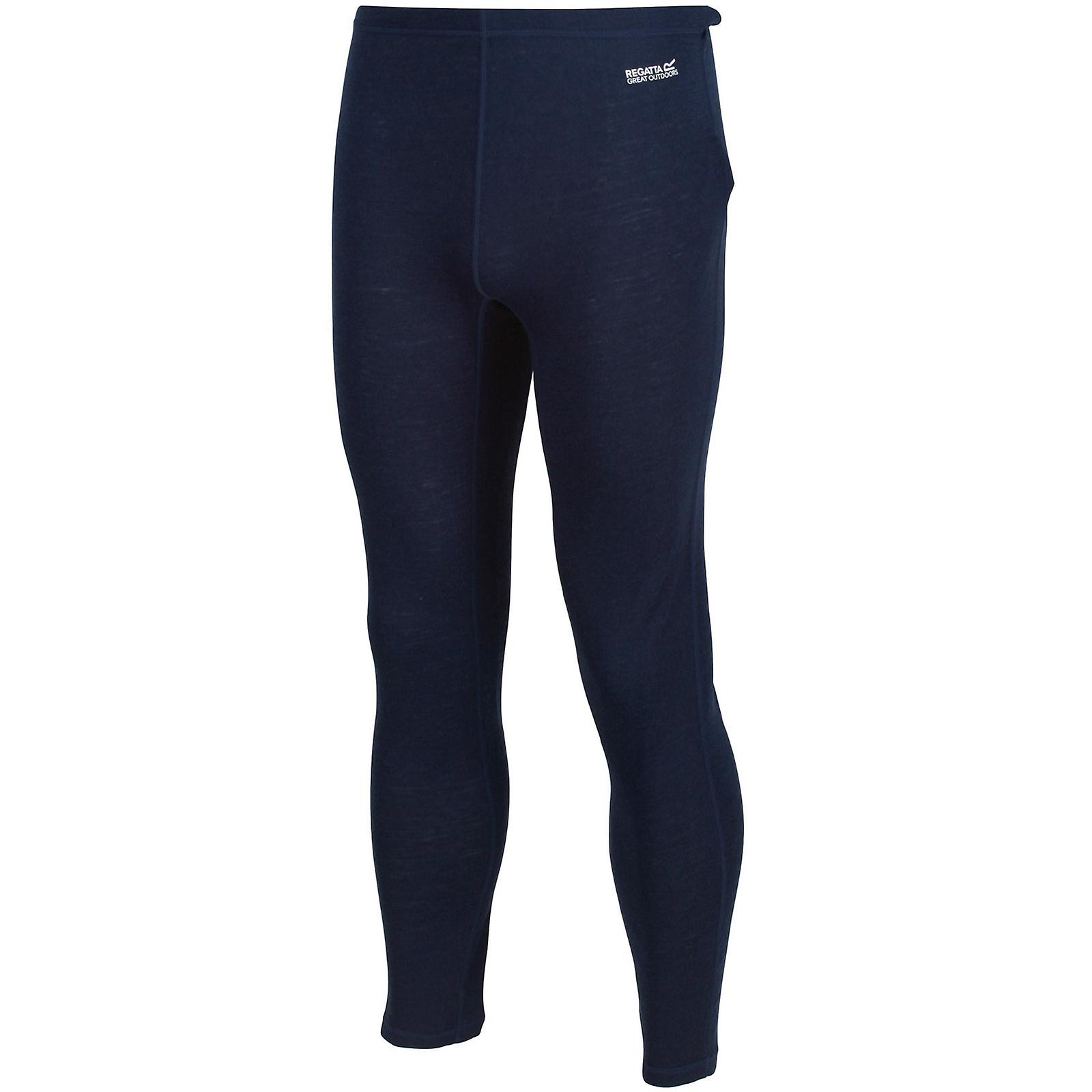 Regatta Mens Zimber Compression Base Layer Pants Bottoms - Nightfall Navy