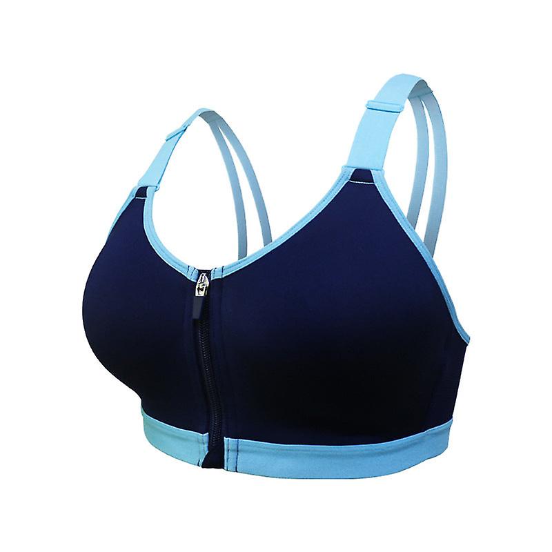 Women Sports Bra Plus Size Cross Shock Absorption Shaping Push Up Underwear