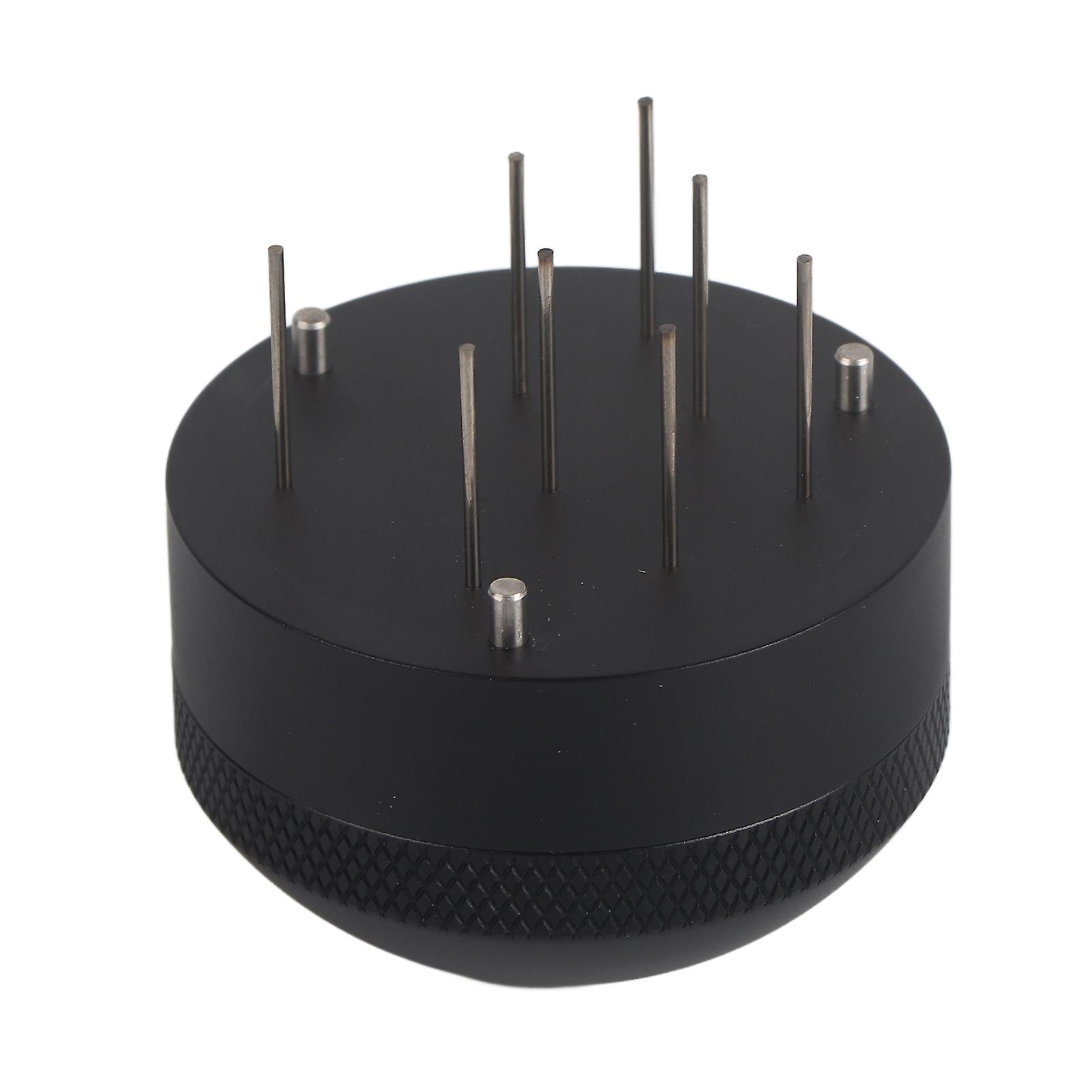 מפיץ קפה כף יד סגסוגת אלומיניום מחט הפצה אבקת קפה לשימוש ביתי 53 מ"מ 