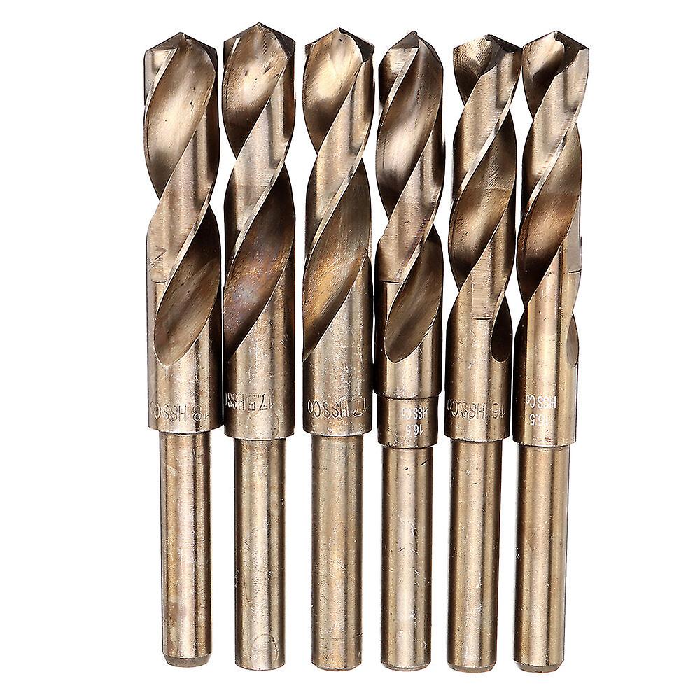 Cobalt Reduced Shank Drill Bit M35 13.5-30mm Hss Drill Bit 1/2 Inch Shank For Wood Metal Stainless Steel Drilling