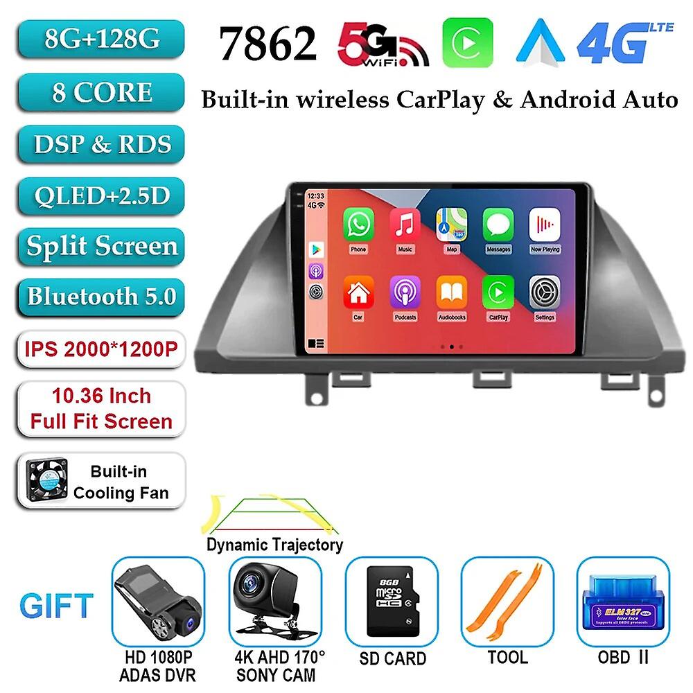 Android 12 For Honda Odyssey 2005 - 2010 Car Radio Mutimedia Player Wifi Navigation Gps Stereo Carplay Ips Dsp No 2din 2 Din Dvd