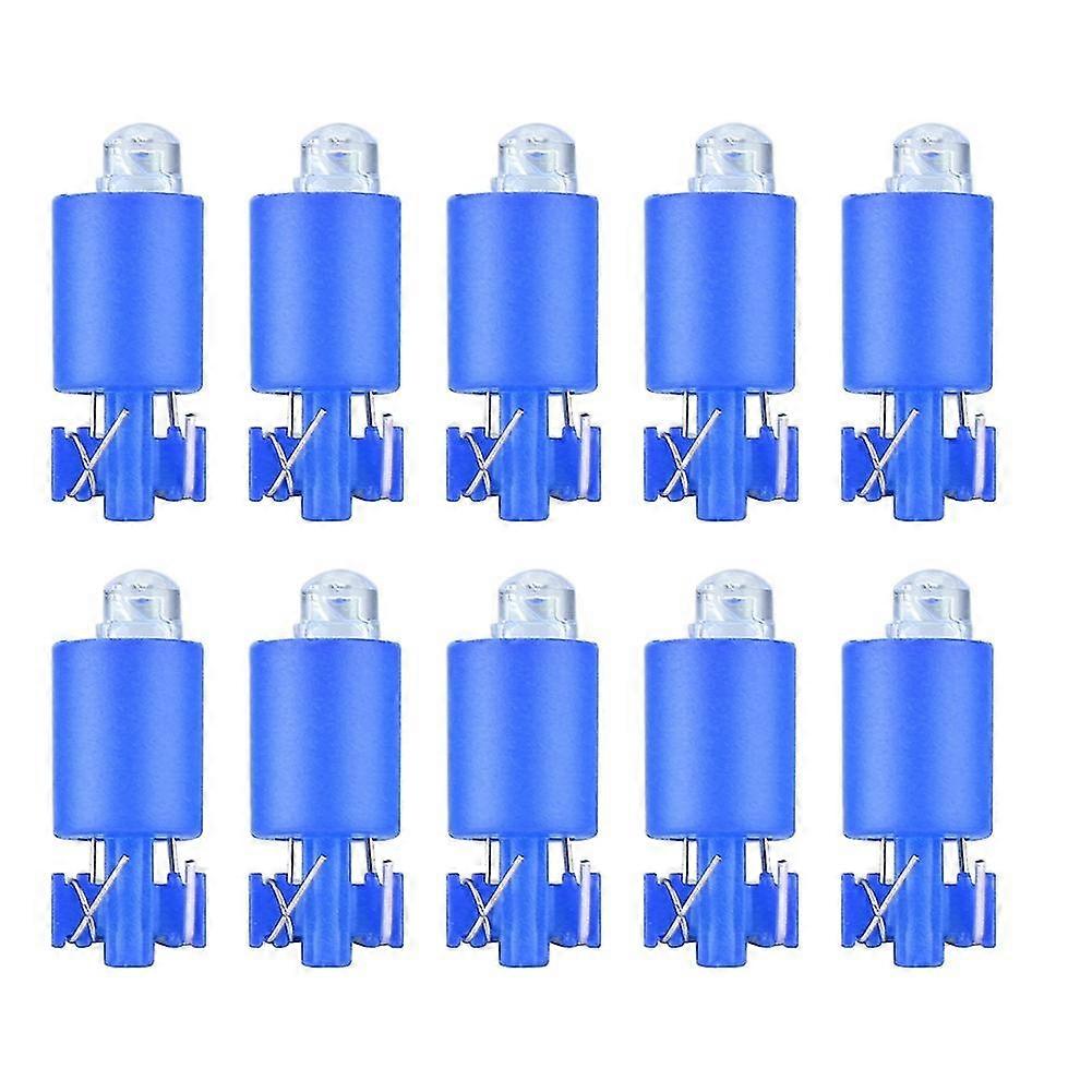 10PCS Arcade Video Game Button Switch Button LED Light Lamp Accessories(Blue)-YM