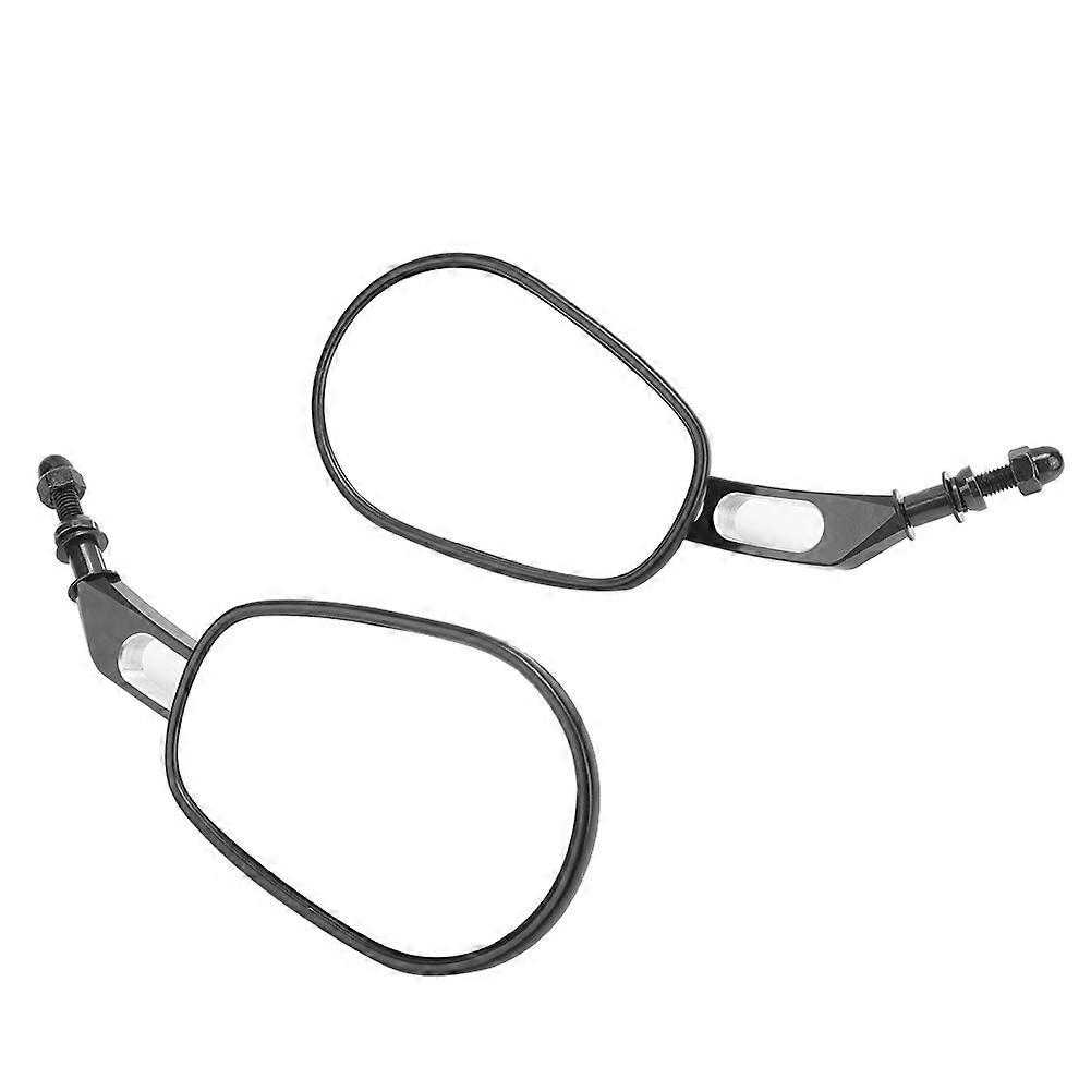 1 Pair Metal Black Motorcycle Rearview Mirror Modification Accessory Replacement E2U911