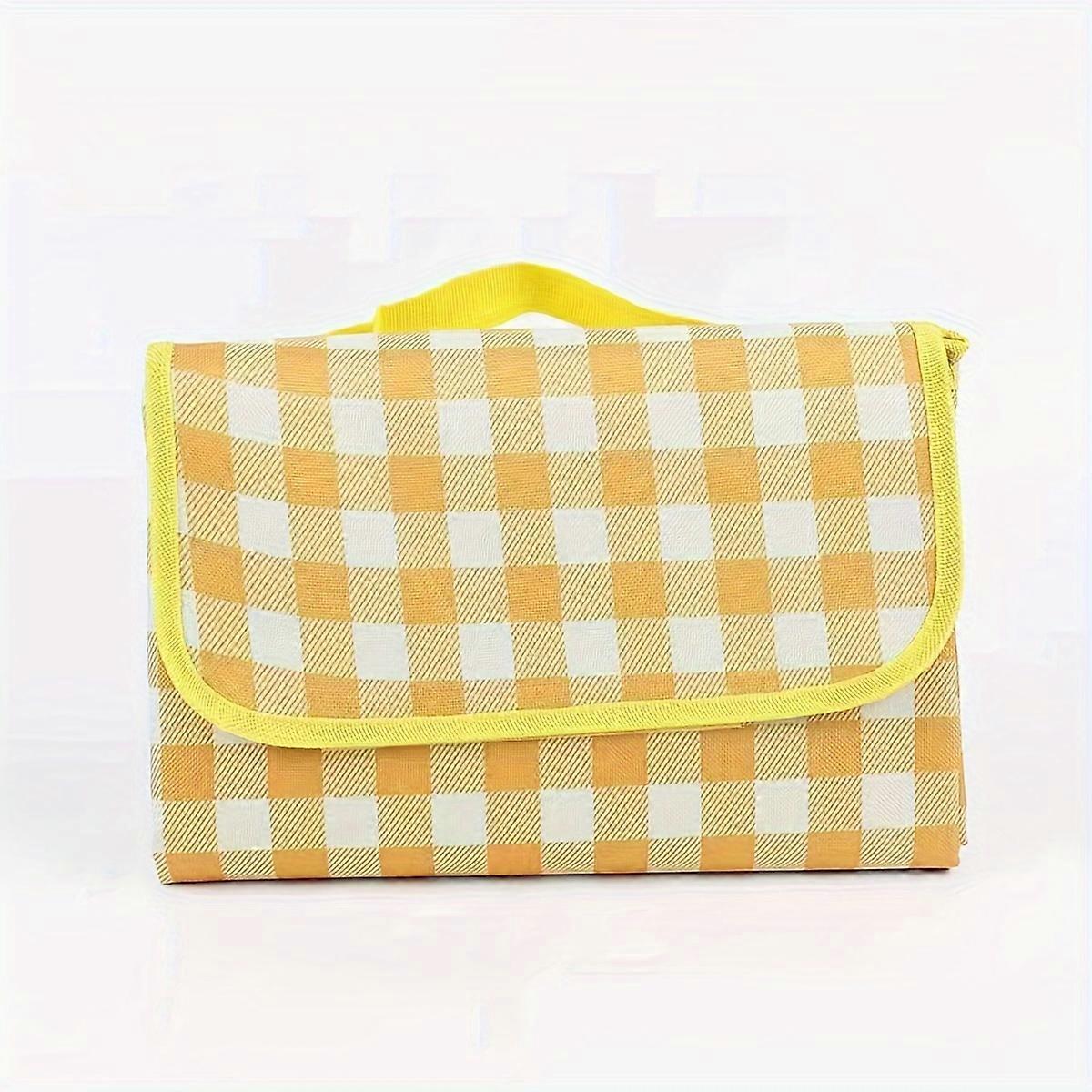 Waterproof Moisture-proof Picnic Mat, Thickened Non-woven Fabric, Foldable Mat, For Spring Trip Picnic Beach Camping